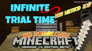 The hit title has continued to evolve since launching 10 years ago, and at times can feel like a very different game. Reset Minecraft Windows 10 Edition Trial Time Free New No Download 2017 Youtube