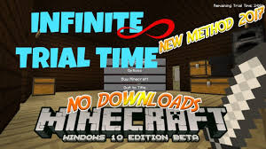 Explora mundos infinitos* y construye todo, desde la casa más . Reset Minecraft Windows 10 Edition Trial Time Free New No Download 2017 Youtube