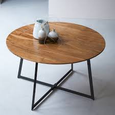 Henriette solid wood coffee table. Tikamoon Temis Solid Acacia Coffee Table