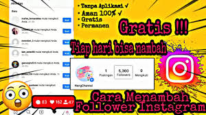 Menambah follower instagram dengan termux , dengan menggunakan aplikasi termux anda dapat memberbanyak dan menambahkan follower pada instag. Cara Menambahkan Followers Instagram Hanya Menggunakan Username Saja Youtube