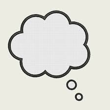 List of ingredients and their quantity in the recipe: Chmurka Mysl Haft Komputerowy Aplikacja 16 9 X 18 6cm Www Haft Wzory Pl