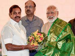 Tamil official language and tamil culture and archaeology. Lok Sabha Election 2019 Tamil Nadu Cm Palaniswami Greets Pm For Bjp S Magnificent Victory India News Times Of India