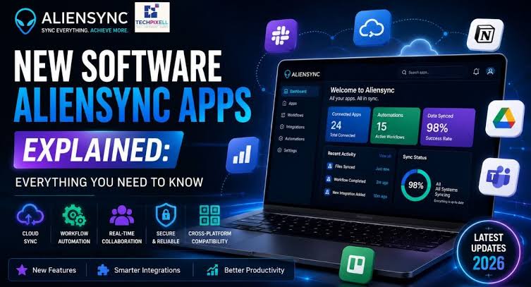 AlienSync Centralized Management Interface, AI generated