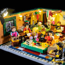 Lego Friends Central Perk 21319 Lego Light Kit Light My Bricks