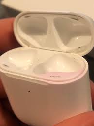 So I Foolishly Used Nail Polish Remover With Acetone In An Attempt To Clean My Airpods Case Seems The Colour Of The Cloth Has Rubbed Off A Bit How Can I Get