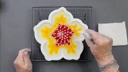 Resin flower bloom compilation✨️10 different resin blooms ...