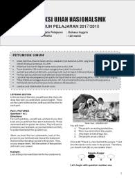 Sebagi bekal persiapan menghadapi un unbk smp 2020, maka pada saat ini akan kabarkan.com bagikan beberapa contoh soal yang diprediksi akan keluar pada un unbk smp 2020dan kunci. Soal Dan Jawaban Un Unbk B Inggris Smk 2019 Pdf Exxon Mobil Question