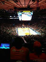 Madison Square Garden Section 217 Row 3 Seat 3 New