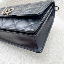 Dior My Dior Top Handle Bag in Black Cannage Lambskin and GHW – Brands Lover