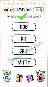 Level 31 pemburu drakula geser pria bertopi ke kanan untuk mencabut tanaman bawang. Brain Test Level 100 What Is A Cat S Child Called Answer Daze Puzzle