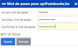 Changement Du Mot De Passe Winbooks Online Documentation