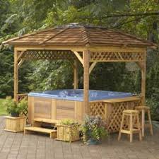 If you are seeking a straightforward yet unique day spa enclosure, after that this set actually an excellent idea. 30 Awesome Hot Tub Enclosure Ideas For Your Backyard Pergola Blog