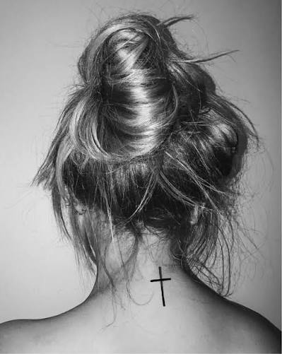Discover 7 Cross neck tattoos and tattoos ideas | small tattoos, tattoos for women, trendy tattoos and more