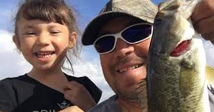 Bass are biting at Roper Lake