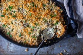 Unstuffed Mushroom Casserole Recipe Stuffed Mushrooms Mushroom Casserole Recipes