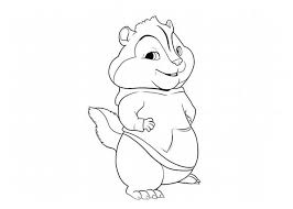 Coloriage Chipmunks Les Beaux Dessins De Dessin Anime A Imprimer Et Colorier Coloriage 95