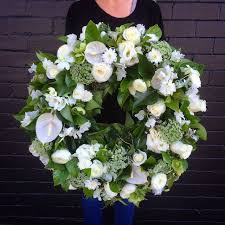 Urban Flower Three Beautiful Funeral Wreaths Floral Wreath Wreaths Funeral Floral