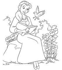 Beauty and the beast coloring pages. Top 10 Free Printable Beauty And The Beast Coloring Pages Online