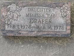 Melissa Rae Draper (1974-1974)