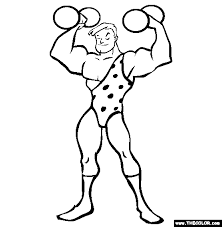 Spiderman is a superhero created by the marvel comics. Strong Man Coloring Page Free Strong Man Online Coloring People Coloring Pages Online Coloring Coloring Pages