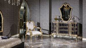 Luks Bulgarya Klasik Yatak Odasi Luxury Mobilya 2020 Luks Yatak Mobilya