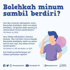 Air tersebut bisa menjadi makanan yang mengenyangkan dan bisa sebagai obat penyakit (hr. Doa Minum Air Zamzam Rumaysho