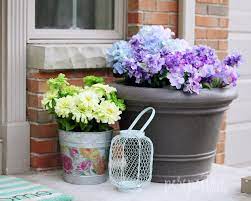 Maybe you would like to learn more about one of these? Using Artificial Flowers For Outdoor Decor Flower Pots Outdoor Artificial Flowers Outdoors Artifical Flowers