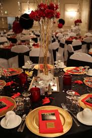 Black And Gold Candy Buffet Ideas Ideas For Dessert Table Red Silver Black For Female 60th Black Red And Gold Candy Table Cand Red Party Decorations Red Carpet Party Gold Table Decorations