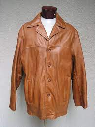 Mens Vintage M Julian Wilson S Leather Tan Leather Jacket Etsy Tan Leather Jackets Vintage Men Leather Jacket