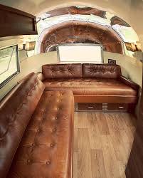 27 Dreamy Campers That Will Make You Want To Drop Everything For The Open Road Airstream Interior Airstream Trailers Vintage Airstream