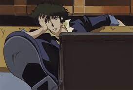 I Miss Cowboy Bebop So Here S A Small Dump Of Some Gif S Imgur Cowboy Bebop Cowboy Bebop Anime Bebop
