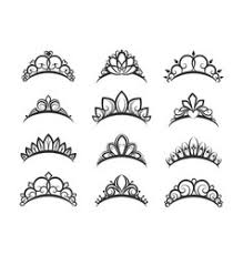 Crown Princess Tiara Vector Images Over 3 700 Whether you're searching for tiaras for quinceaneras, princess dress up, or sweet 16 attendants, you'll find a great selection of styles at affordable prices at stumps party. vectorstock