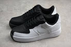Air Force 1 Low 07 Black White Swoosh Nike Air Force 1 Low 07 Lv8 Split 905345 004 Nike Air Shoes Nike Shoes Air Force Nike Air
