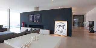 After the work is done, you'll barely even know that it's there. Best Audio System For A Modern Penthouse Line Source Speakers Electronic House
