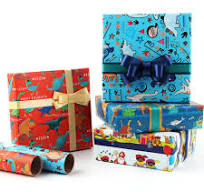 Amazon.com: Wrapping Paper,Gift Wrapping Paper,Baby Shower Wrapping  Paper,Gift Wrap,Cartoon Wrapping Paper for Bithday,Festival,Pack of 20,S20  : ...