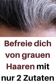 Befreie Dich Von Grauen Haaren Mit Nur 2 Zutaten Haare Pflegen Graue Frisuren Graue Haare Abdecken