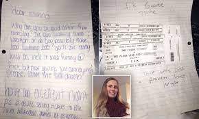 Be up front about your noise issues when shopping for apartments. Woman S Hilarious Note Asking Her Noisy Neighbours To Pipe Down Daily Mail Online