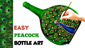 Quick And Easy Bottle Art Diy Peacock Design For Beginners Shola S Art Innovations Youtube You can easily change the bottle cap color to your liking and add your graphics with the 250ml glossy bottle free mockup to showcase packaging design in a photorealistic style. quick and easy bottle art diy peacock design for beginners shola s art innovations