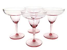Maybe you would like to learn more about one of these? Hand Blown Margarita Glasses Pink Crystal Set Of Four Margarita Glasses Glasses Pink Hand Blown