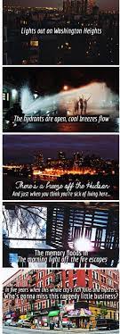 Some Of My Favorite Lines From In The Heights In The Heights Musical In The Heights Washington Heights