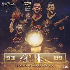 The full cavs vs warriors trilogy featuring curry, lebron, kd, and kyrie irving in the ultimate showdown to determine the better team throughout the 3 years!. Nba The Cleveland Cavaliers Defeat The Golden State Warriors 93 89 In Game7 Of The Nbafinals Behind Lebron S 27pts 11rbs 11asts Facebook