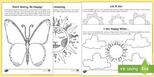 Collect a number of interesting objects such as feathers, putty, stones, or anything else that might be interesting to hold. Mindfulness Worksheets For Kids Focus Worksheet Teacher Made Activity Sheets Ver Click Math Fun Free Activities Jaimie Bleck
