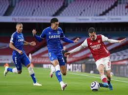Everton sink arsenal as yerry mina header piles pressure on arteta. 8af3dft25sk2cm