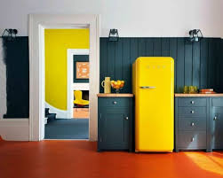 Harmoniser Les Couleurs 1 Couleur Cuisine Decoration Frigo Refrigerateur Retro