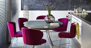 Javier Extending Round Table Tables Dining Room Dining Dining Chairs Pink Dining Chairs
