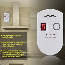 Using four digital tube display screen. Gas Leakage Detector Ymiko Lcd Lpg Lng Coal Natural Gas Leak Security Alarm Sensor Warning Detector Natural Gas Alarm Walmart Com Walmart Com
