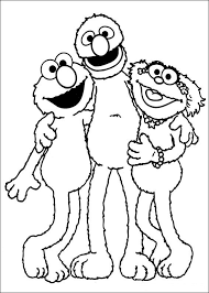 Play educational games, watch videos, and print coloring pages with elmo, cookie monster, abby cadabby, big bird, and more! Elmo Grover Zoe Sesame Street Coloring Pages Monster Coloring Pages Coloring Pages