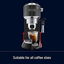 Dedica espresso and cappuccino machine. De Longhi Dedica Style Pump Espresso Machine Black Ec685 Bk 220 Volts Not For Usa European Cord Buy Online At Best Price In Uae Amazon Ae