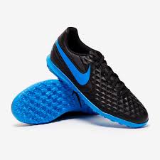 Nike Tiempo Legend Viii Club Tf Black Blue Hero Turf Trainer Mens Boots Pro Direct Soccer