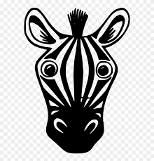 7.finally, color it carefully, and the cute cartoon zebra is done! Zebra Clipart Face Zebra Face Easy Drawing Free Transparent Png Clipart Images Download